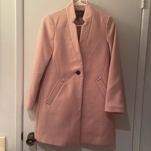 Pink banana republic coat (almost new)